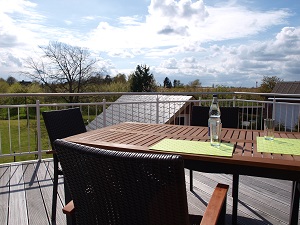 Ferienwohnung - hinterer Balkon Bild 2