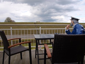 Ferienwohnung - vorderer Balkon